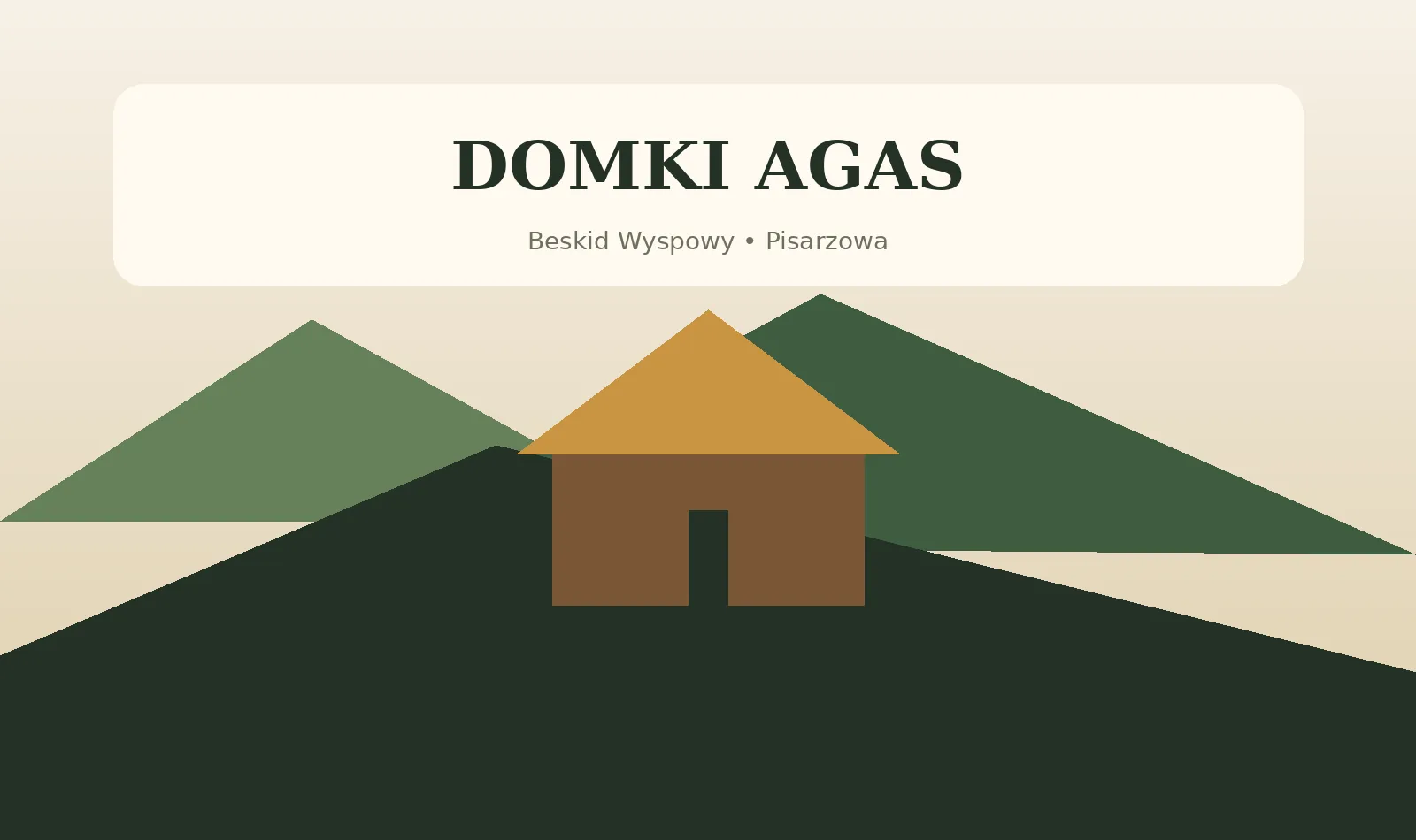 DOMKI AGAS — zdjęcie slidera 1